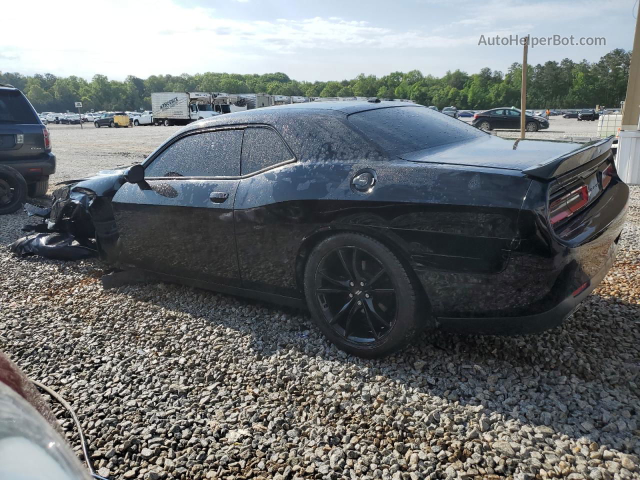 2018 Dodge Challenger Sxt Black vin: 2C3CDZAG0JH339215