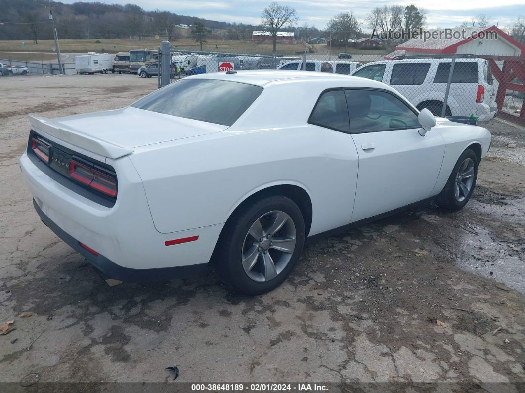 2015 Dodge Challenger Sxt Or R/t White vin: 2C3CDZAG1FH702127