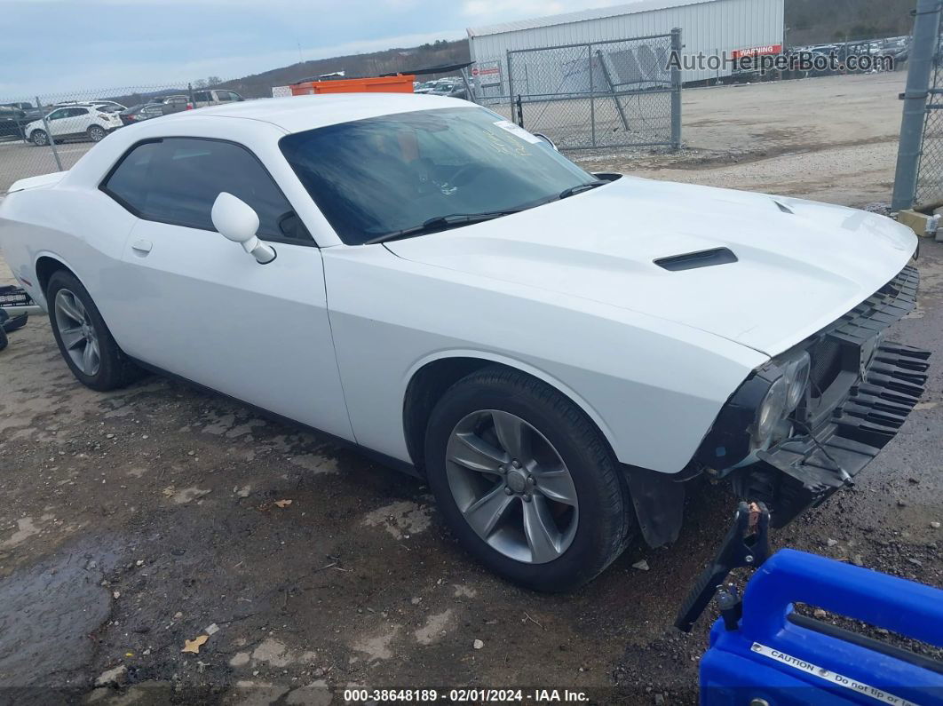 2015 Dodge Challenger Sxt Or R/t White vin: 2C3CDZAG1FH702127