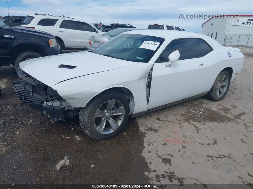 2015 Dodge Challenger Sxt Or R/t White vin: 2C3CDZAG1FH702127