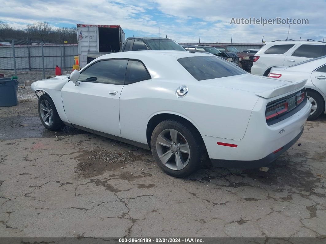 2015 Dodge Challenger Sxt Or R/t White vin: 2C3CDZAG1FH702127