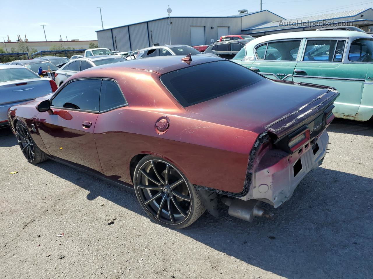 2015 Dodge Challenger Sxt Purple vin: 2C3CDZAG1FH720868