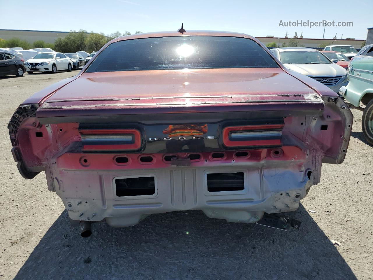 2015 Dodge Challenger Sxt Purple vin: 2C3CDZAG1FH720868