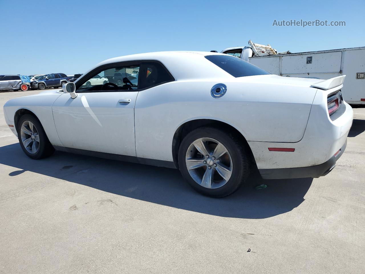 2015 Dodge Challenger Sxt White vin: 2C3CDZAG1FH924375