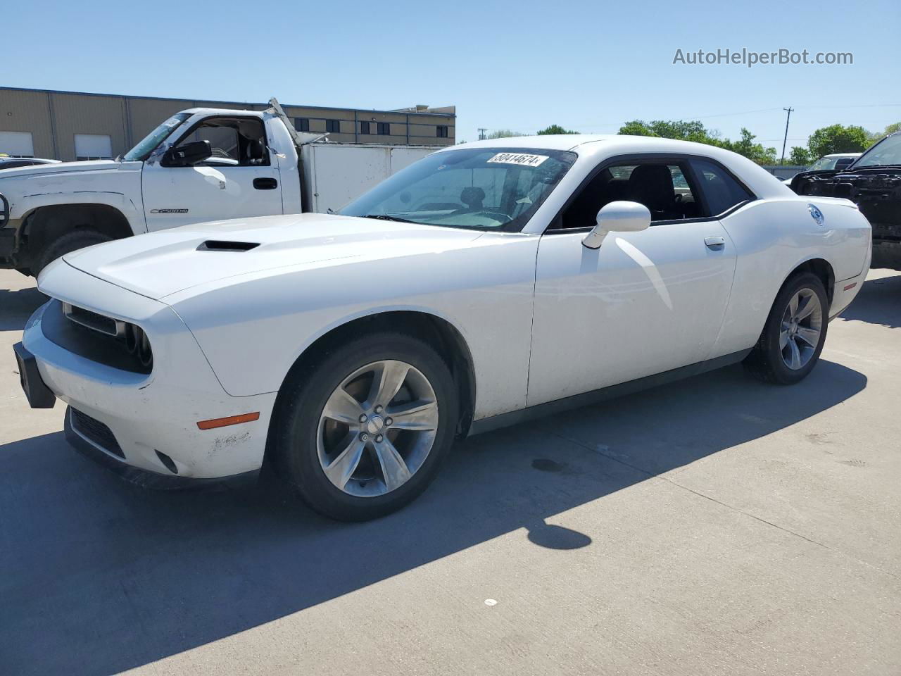 2015 Dodge Challenger Sxt White vin: 2C3CDZAG1FH924375