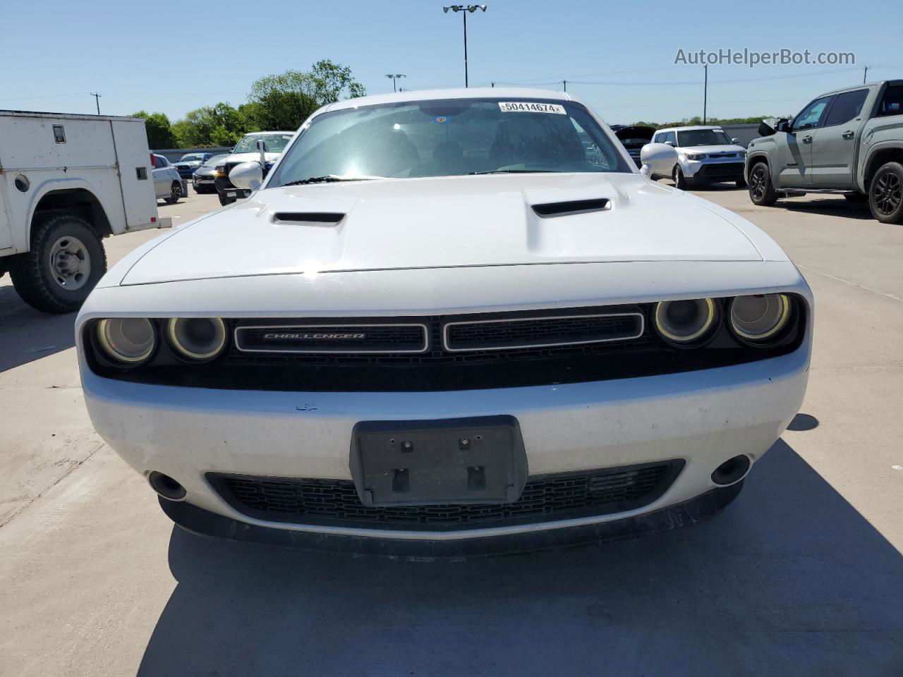 2015 Dodge Challenger Sxt Белый vin: 2C3CDZAG1FH924375