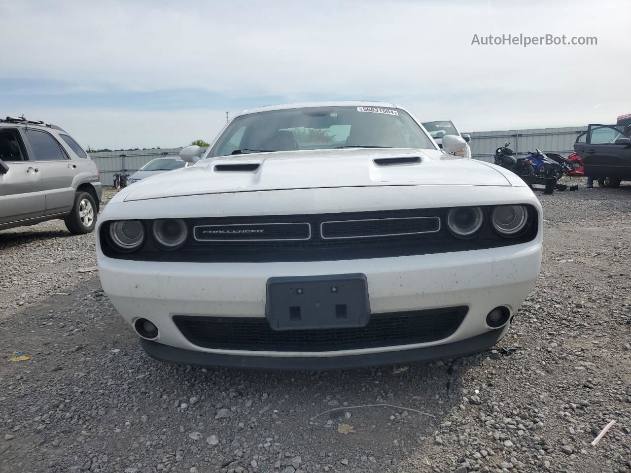 2016 Dodge Challenger Sxt Белый vin: 2C3CDZAG1GH108266