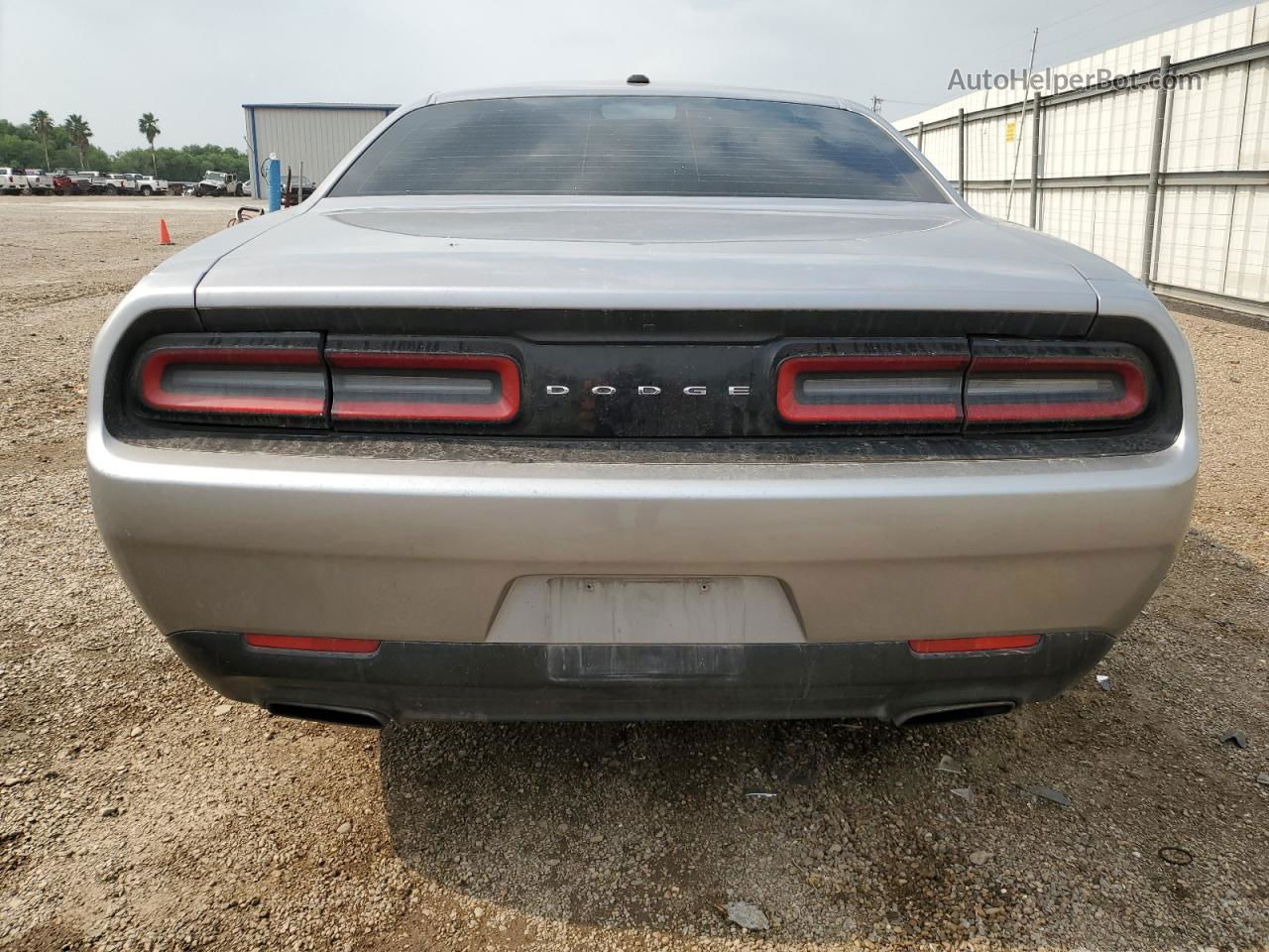 2016 Dodge Challenger Sxt Gray vin: 2C3CDZAG1GH119204