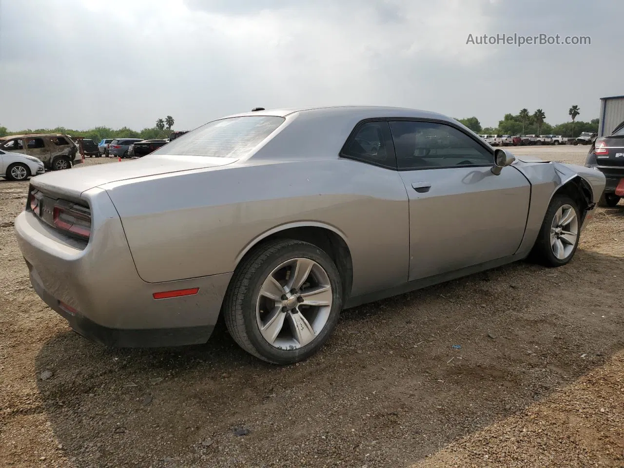 2016 Dodge Challenger Sxt Gray vin: 2C3CDZAG1GH119204