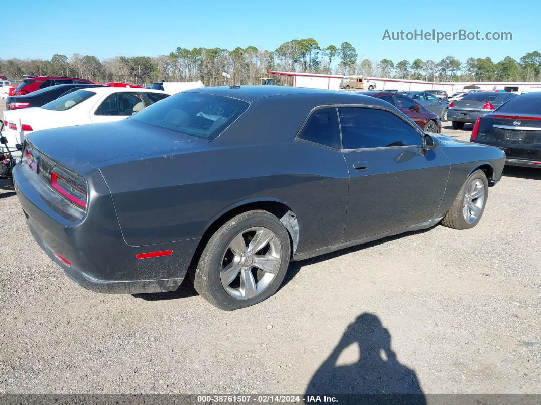 2016 Dodge Challenger Sxt Gray vin: 2C3CDZAG1GH168273