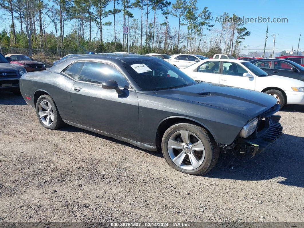 2016 Dodge Challenger Sxt Gray vin: 2C3CDZAG1GH168273