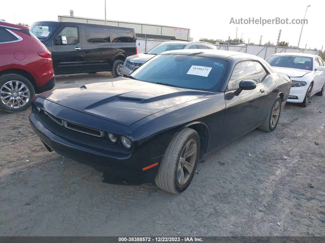 2016 Dodge Challenger Sxt Черный vin: 2C3CDZAG1GH169021