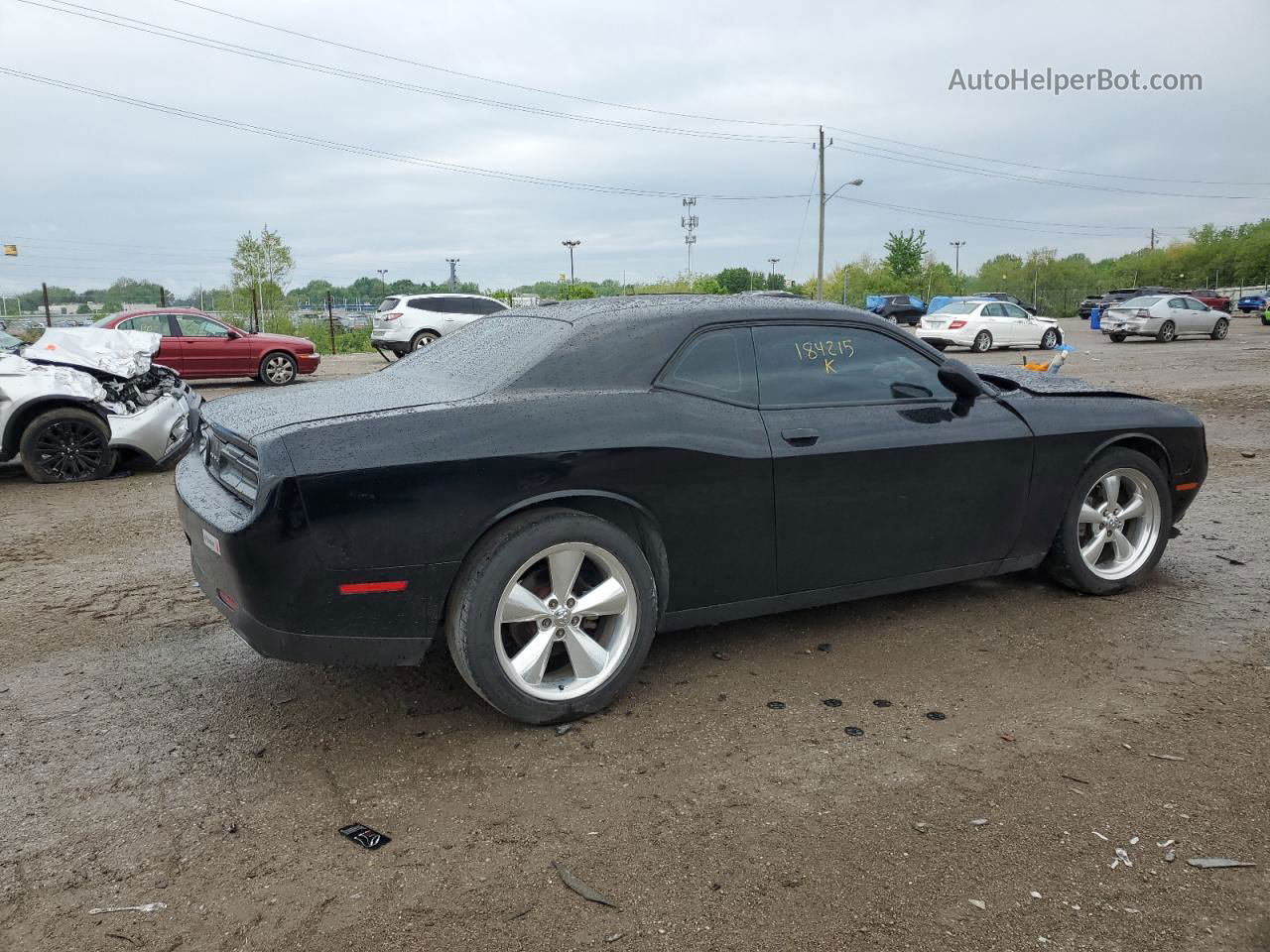 2016 Dodge Challenger Sxt Черный vin: 2C3CDZAG1GH184215