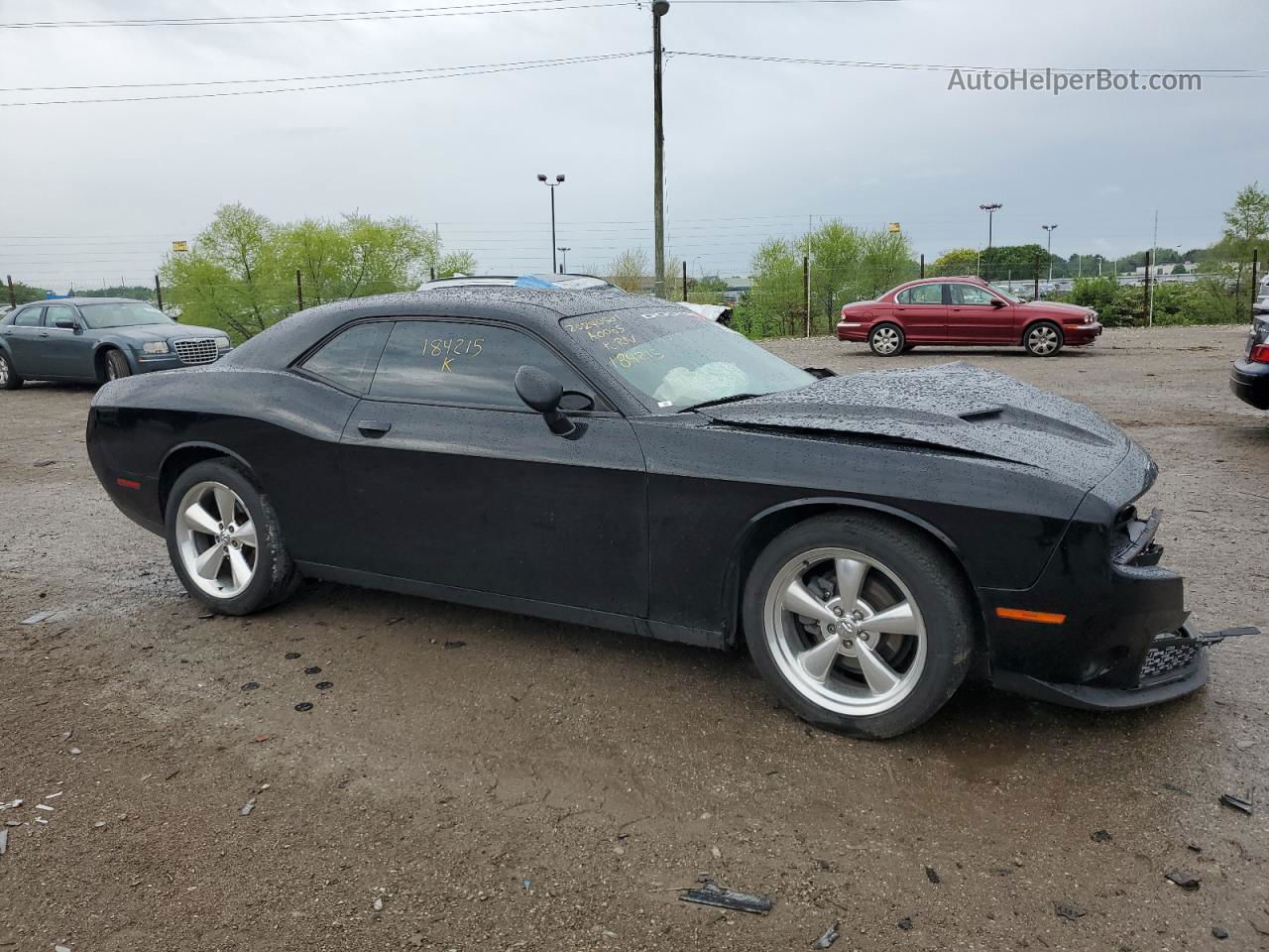 2016 Dodge Challenger Sxt Черный vin: 2C3CDZAG1GH184215