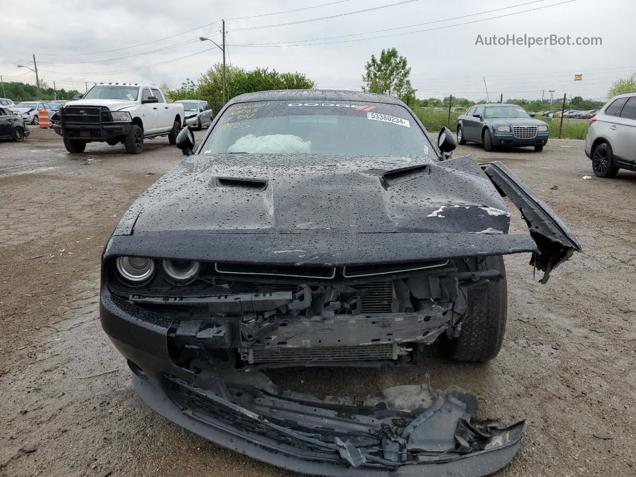 2016 Dodge Challenger Sxt Черный vin: 2C3CDZAG1GH184215