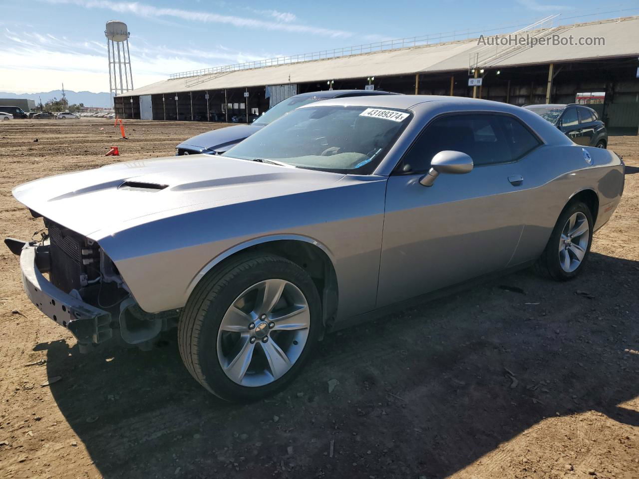 2016 Dodge Challenger Sxt Серебряный vin: 2C3CDZAG1GH213793