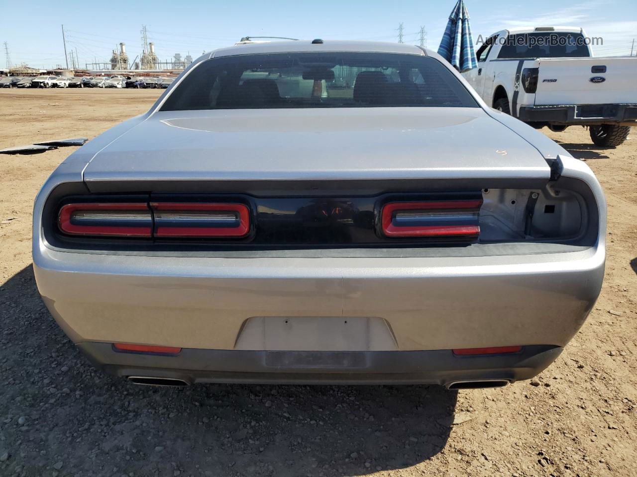 2016 Dodge Challenger Sxt Silver vin: 2C3CDZAG1GH213793