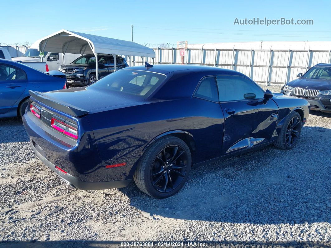 2016 Dodge Challenger Sxt Plus Blue vin: 2C3CDZAG1GH256868