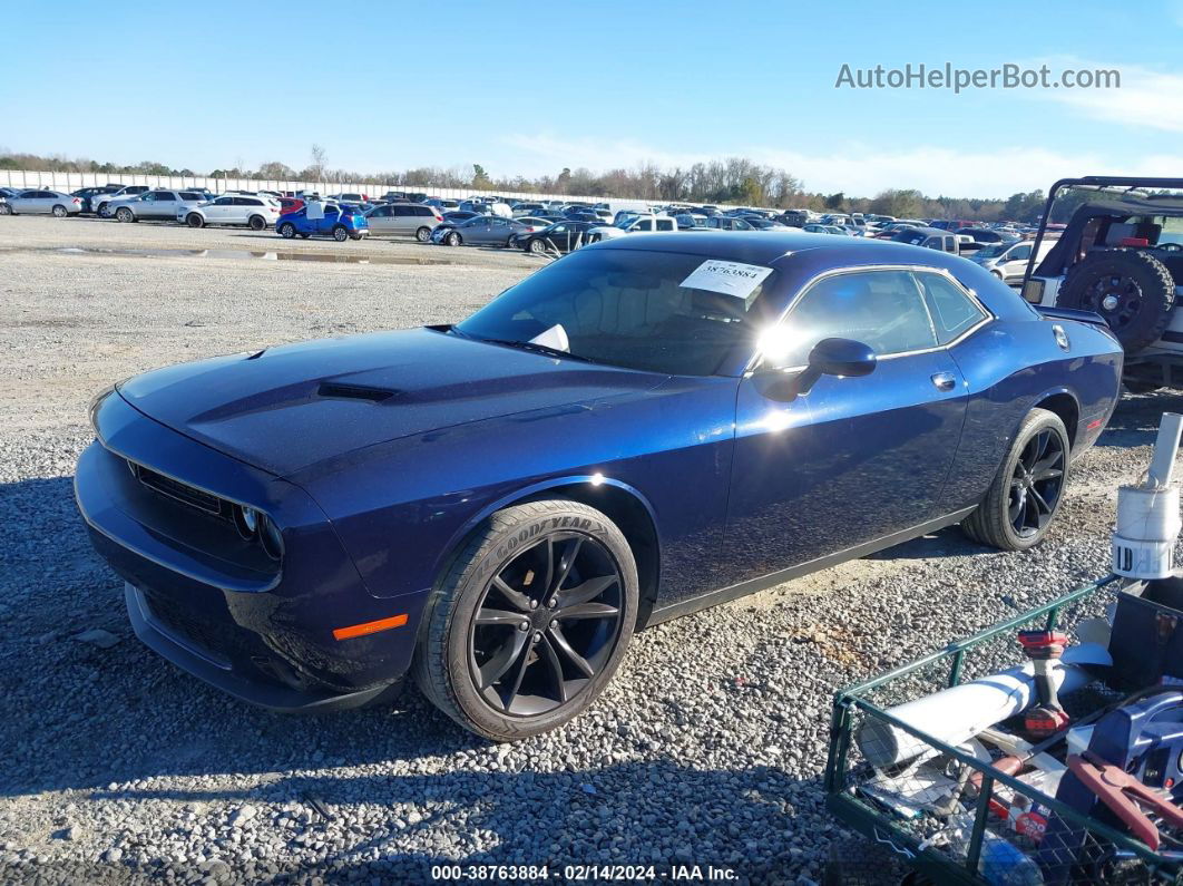 2016 Dodge Challenger Sxt Plus Blue vin: 2C3CDZAG1GH256868