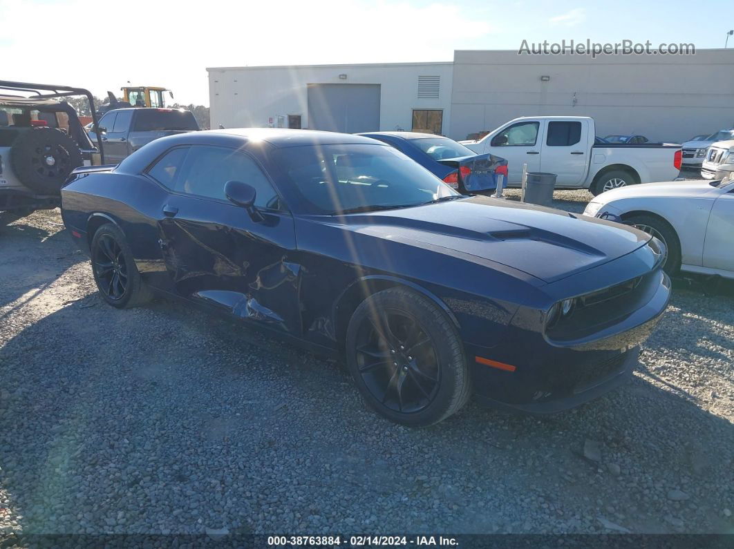 2016 Dodge Challenger Sxt Plus Blue vin: 2C3CDZAG1GH256868