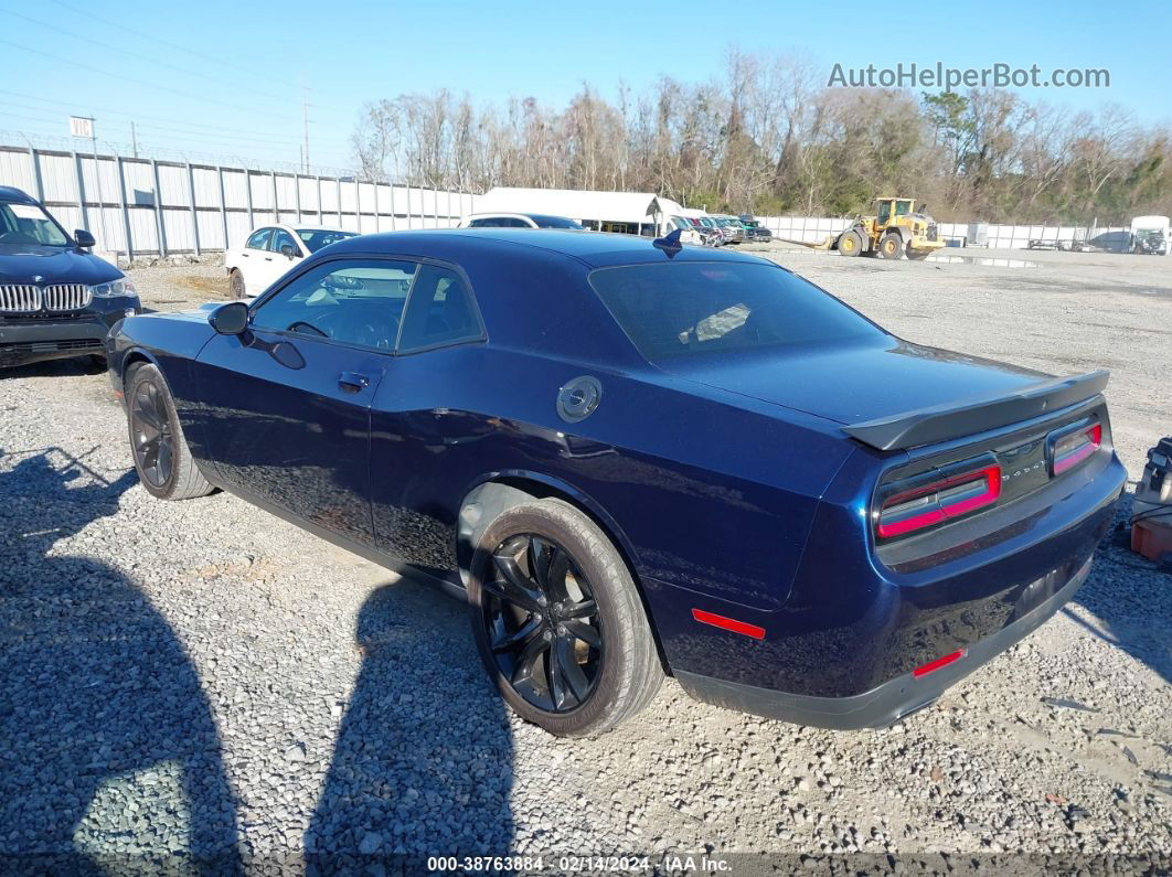 2016 Dodge Challenger Sxt Plus Blue vin: 2C3CDZAG1GH256868