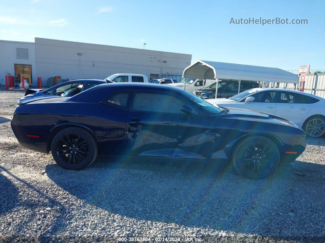 2016 Dodge Challenger Sxt Plus Blue vin: 2C3CDZAG1GH256868