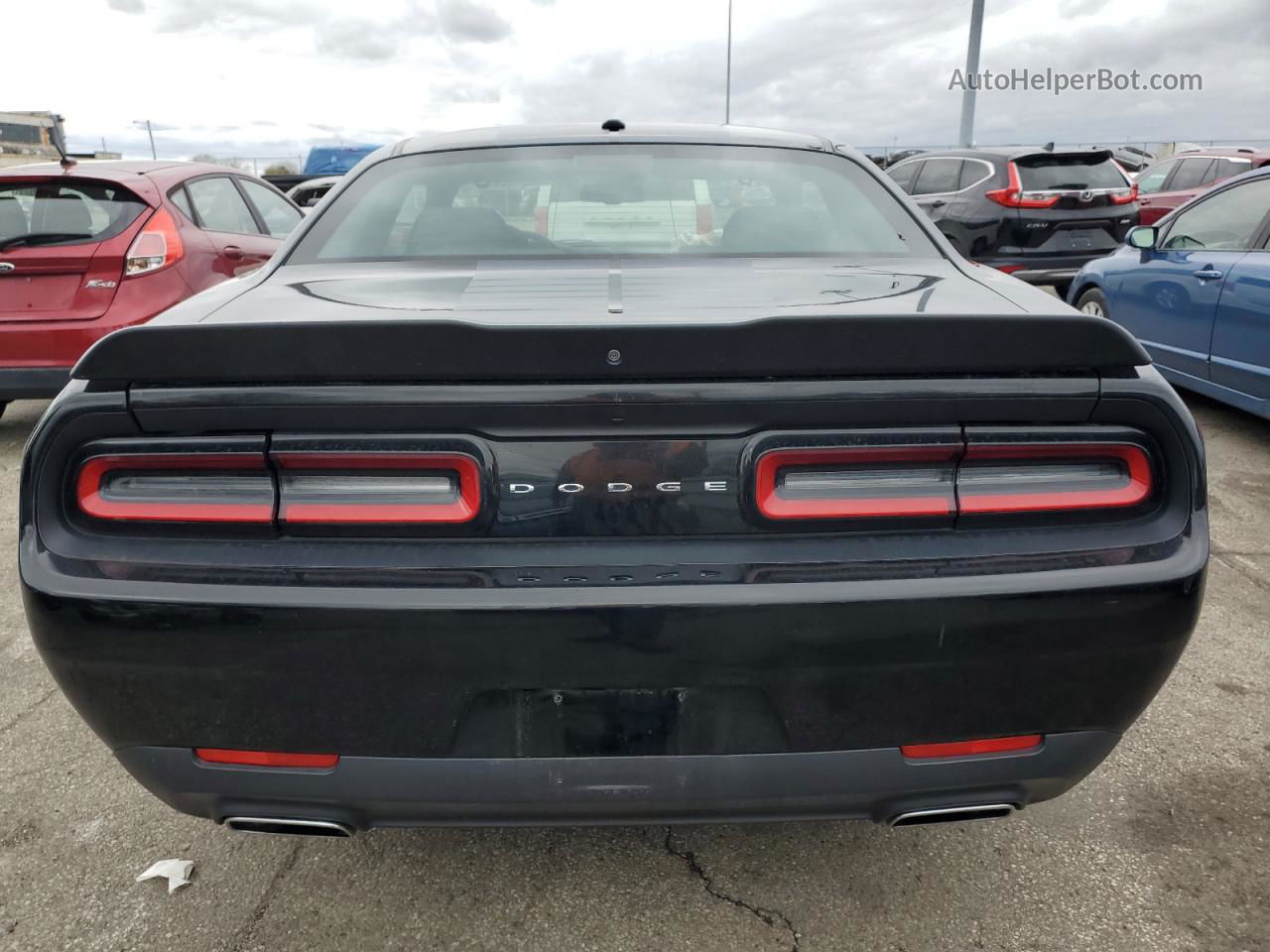 2016 Dodge Challenger Sxt Черный vin: 2C3CDZAG1GH279714