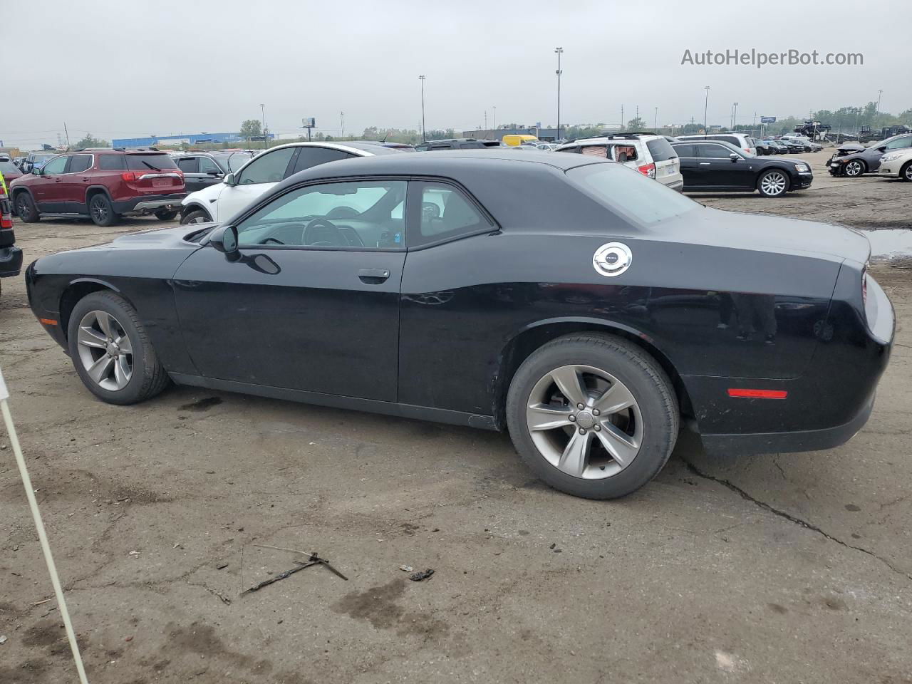 2016 Dodge Challenger Sxt Black vin: 2C3CDZAG1GH285142