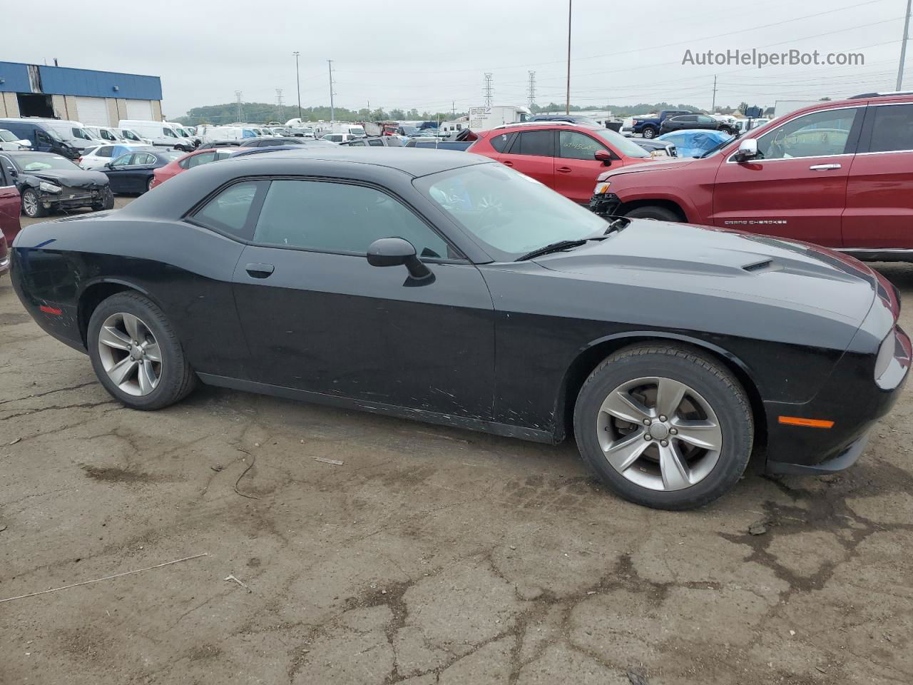 2016 Dodge Challenger Sxt Black vin: 2C3CDZAG1GH285142