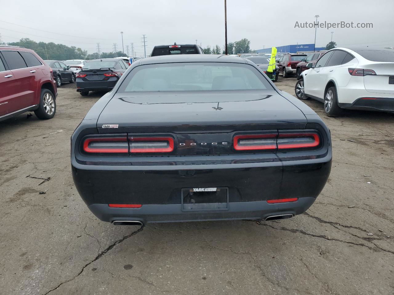 2016 Dodge Challenger Sxt Black vin: 2C3CDZAG1GH285142