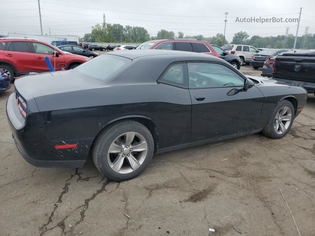 2016 Dodge Challenger Sxt Black vin: 2C3CDZAG1GH285142