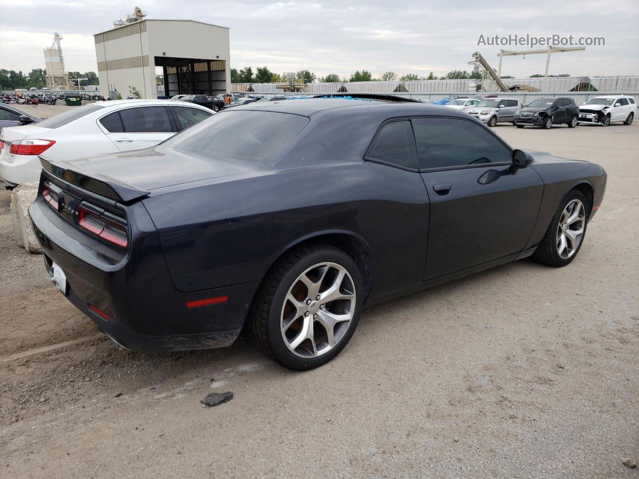 2016 Dodge Challenger Sxt Черный vin: 2C3CDZAG1GH290292