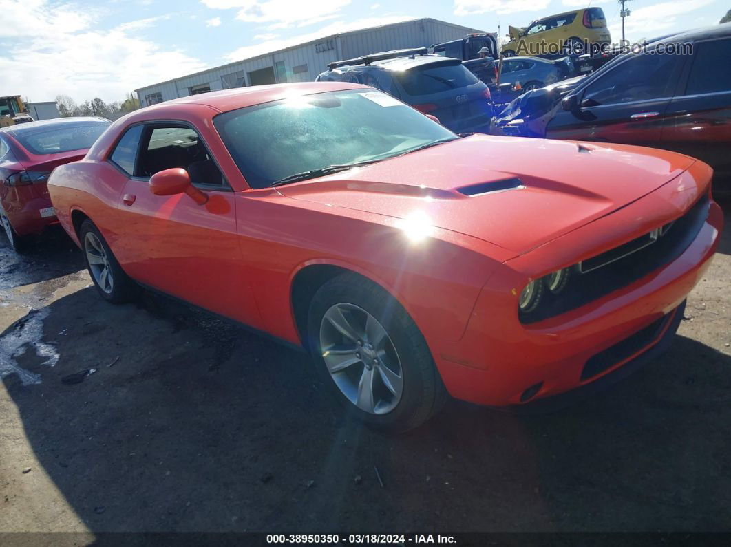 2016 Dodge Challenger Sxt Оранжевый vin: 2C3CDZAG1GH311982