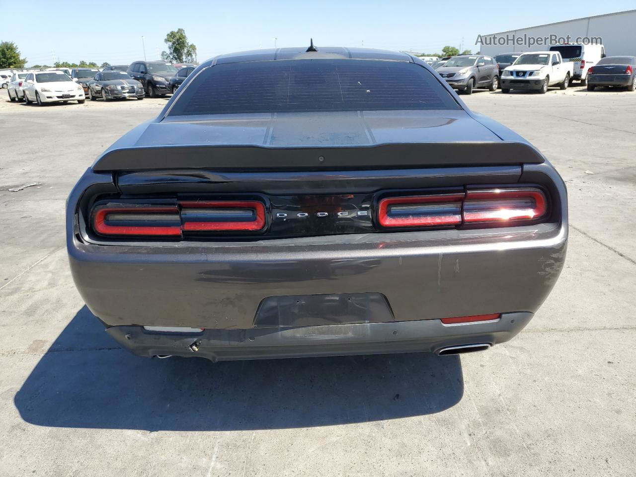 2016 Dodge Challenger Sxt Gray vin: 2C3CDZAG1GH329687