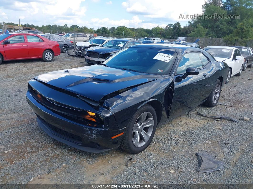 2016 Dodge Challenger Sxt Черный vin: 2C3CDZAG1GH336784