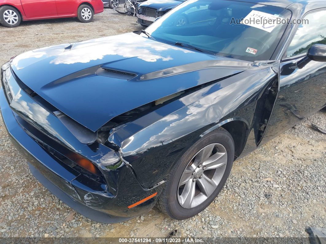 2016 Dodge Challenger Sxt Black vin: 2C3CDZAG1GH336784