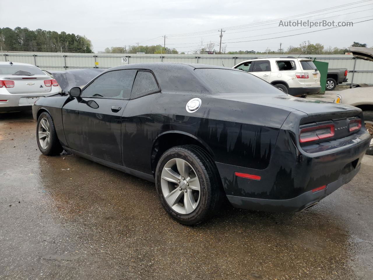 2016 Dodge Challenger Sxt Black vin: 2C3CDZAG1GH354315