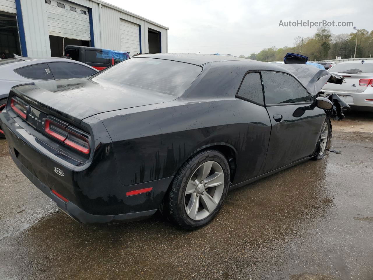 2016 Dodge Challenger Sxt Black vin: 2C3CDZAG1GH354315