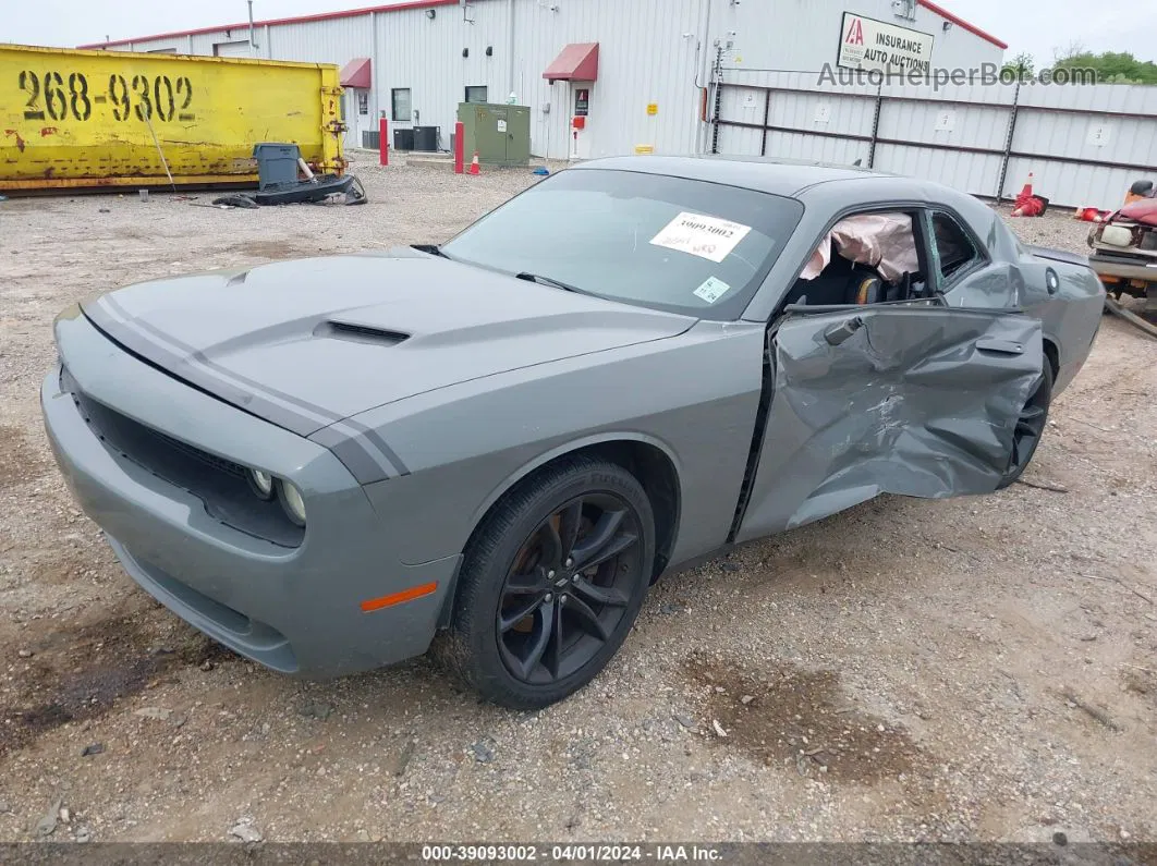 2017 Dodge Challenger Sxt Plus Gray vin: 2C3CDZAG1HH536050