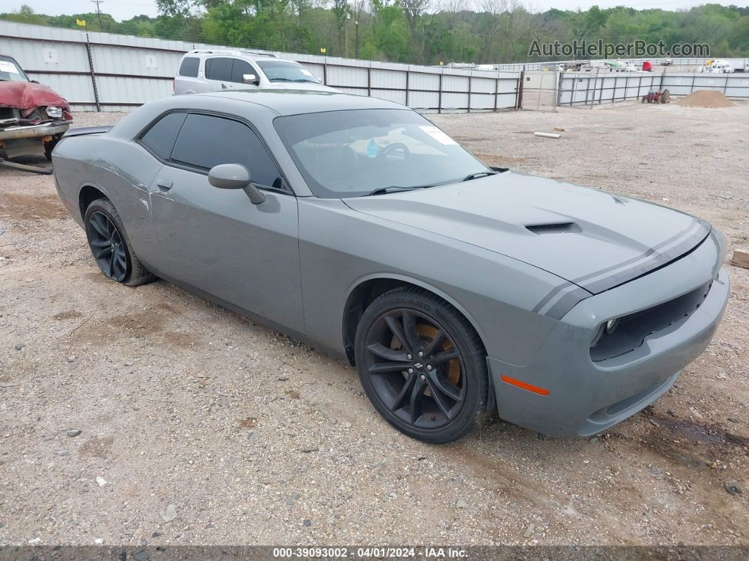 2017 Dodge Challenger Sxt Plus Gray vin: 2C3CDZAG1HH536050