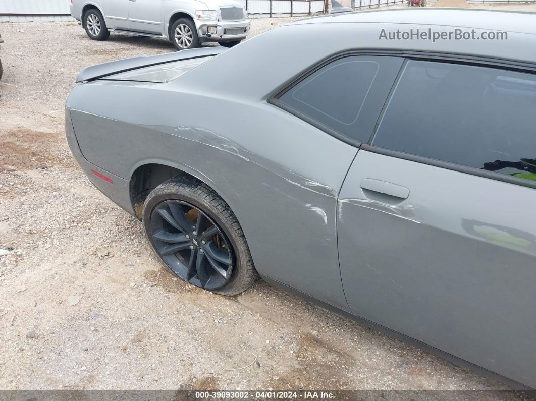 2017 Dodge Challenger Sxt Plus Gray vin: 2C3CDZAG1HH536050