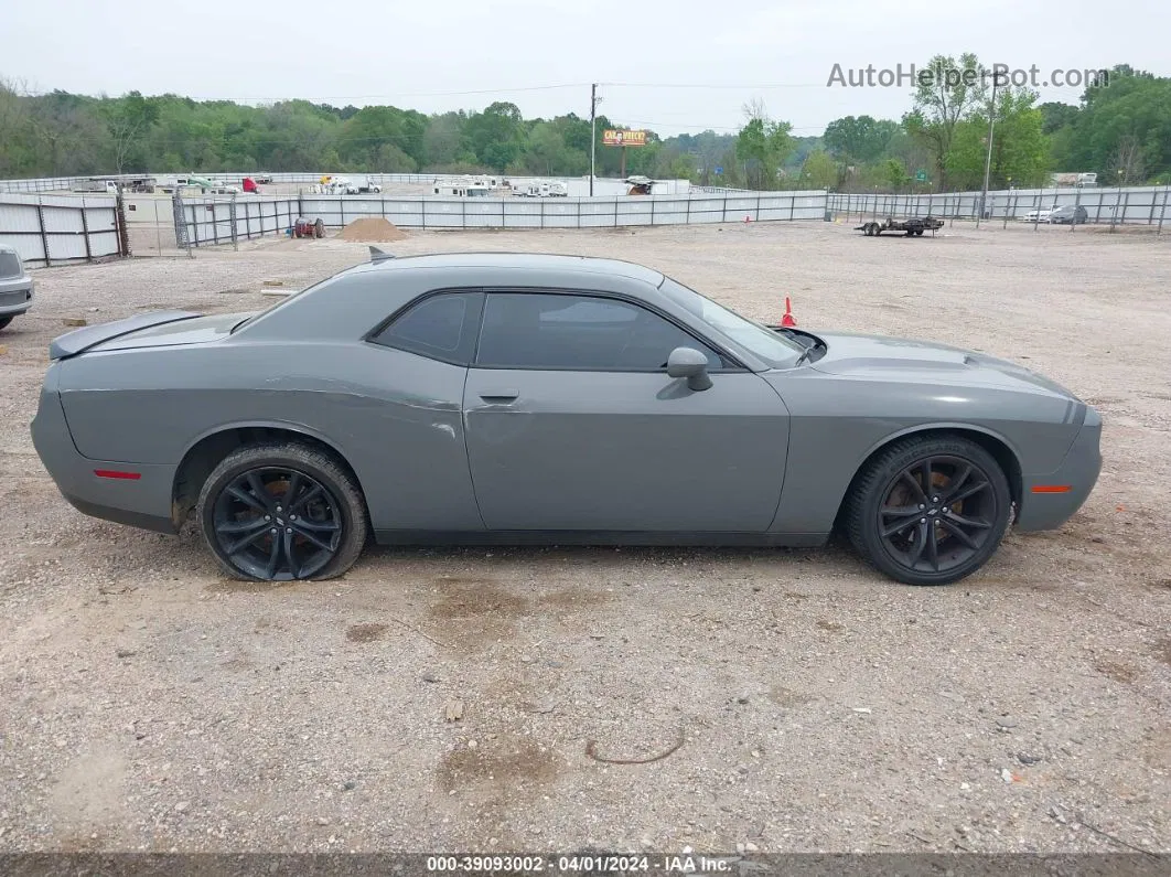 2017 Dodge Challenger Sxt Plus Gray vin: 2C3CDZAG1HH536050