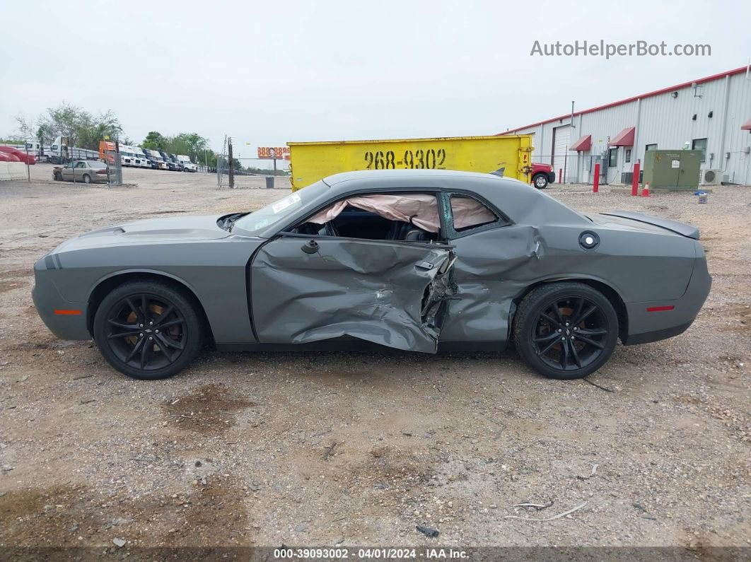 2017 Dodge Challenger Sxt Plus Gray vin: 2C3CDZAG1HH536050