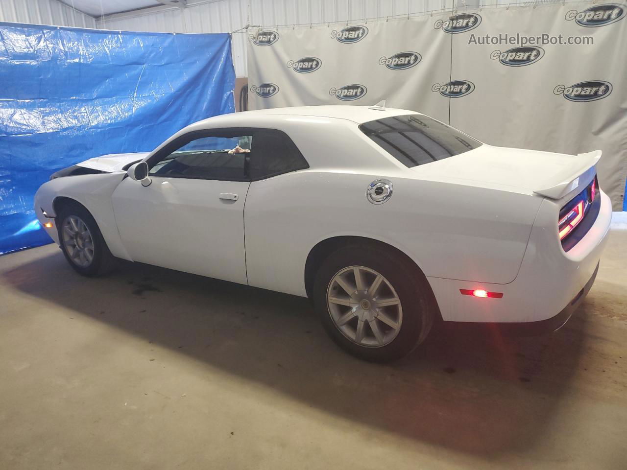 2017 Dodge Challenger Sxt White vin: 2C3CDZAG1HH558730