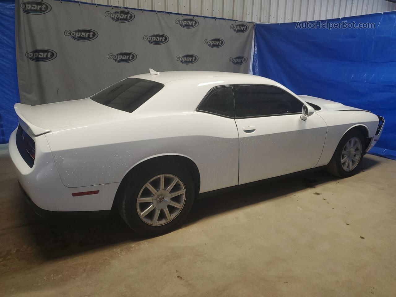 2017 Dodge Challenger Sxt White vin: 2C3CDZAG1HH558730