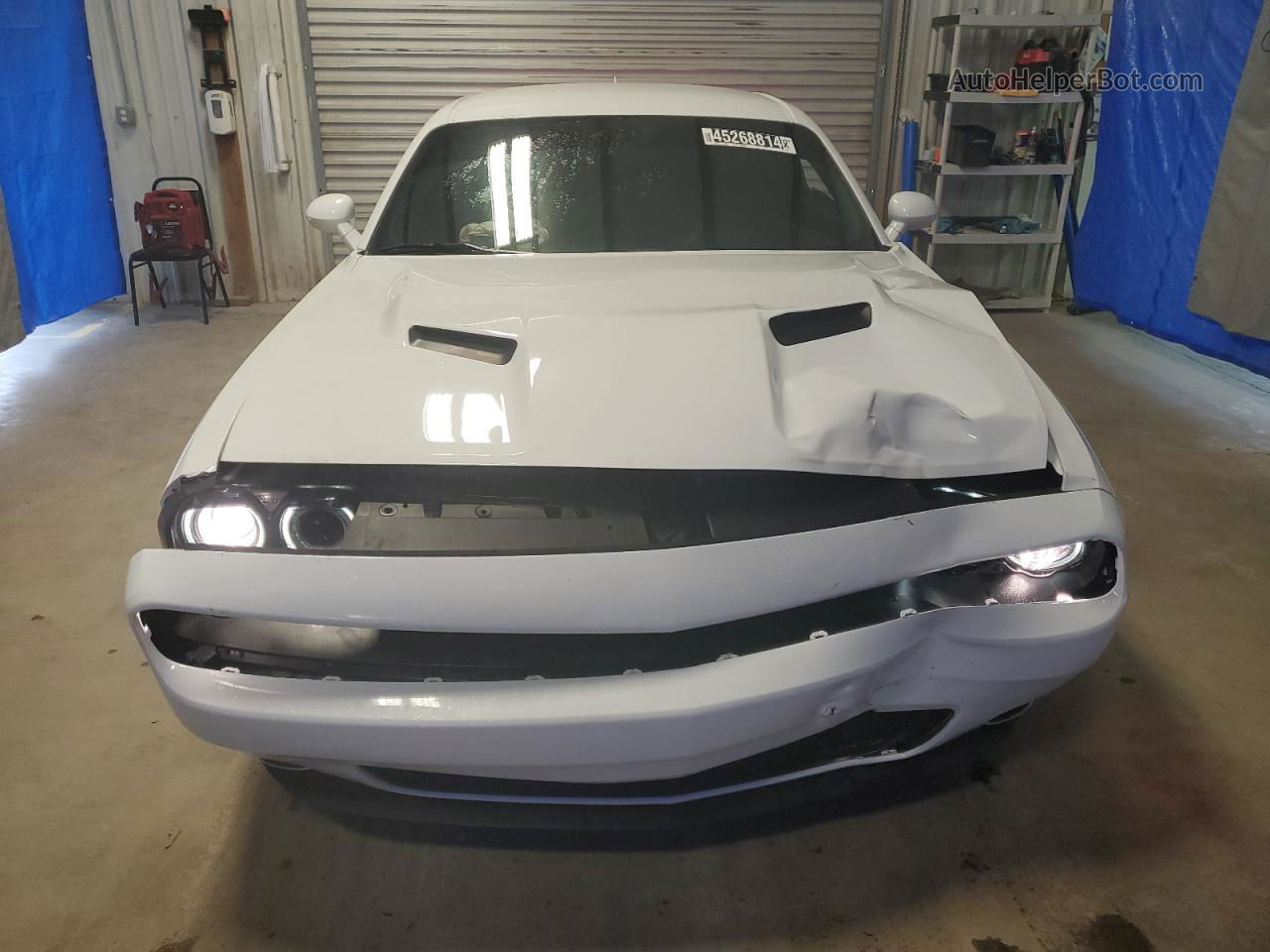 2017 Dodge Challenger Sxt White vin: 2C3CDZAG1HH558730