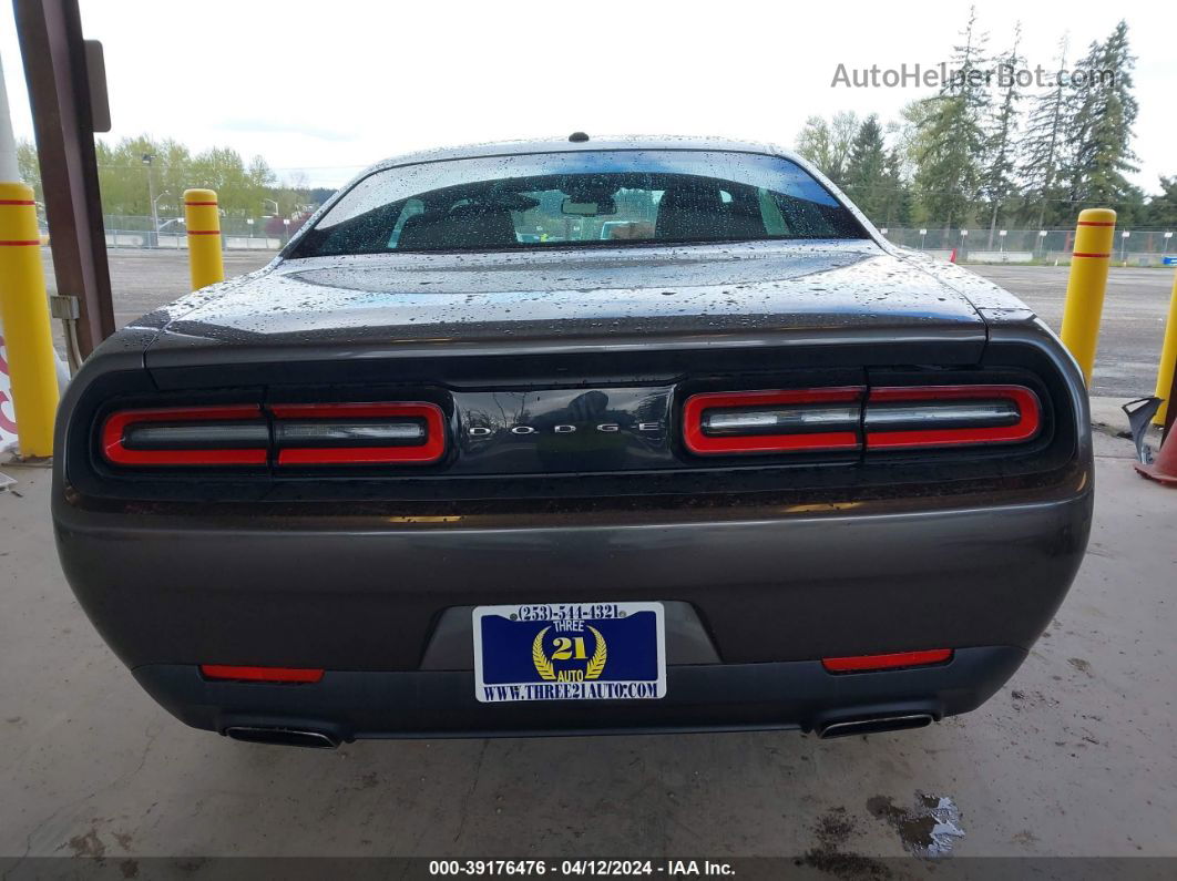 2017 Dodge Challenger Sxt Gray vin: 2C3CDZAG1HH568657