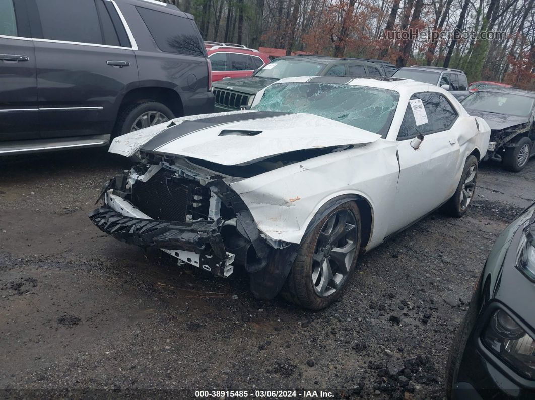 2017 Dodge Challenger Sxt Plus White vin: 2C3CDZAG1HH573177