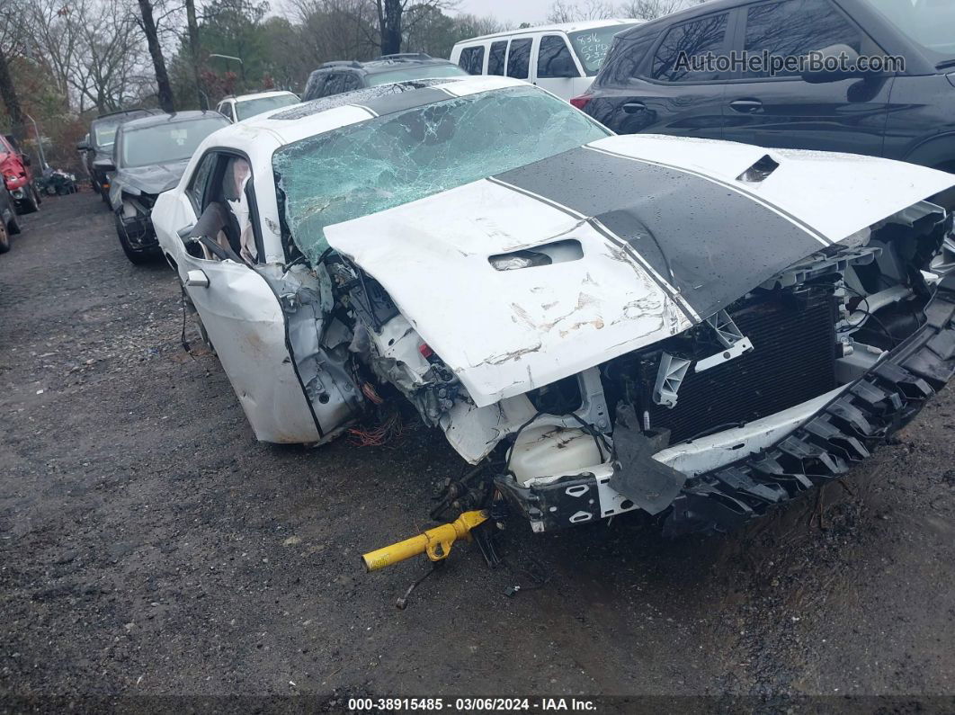 2017 Dodge Challenger Sxt Plus White vin: 2C3CDZAG1HH573177