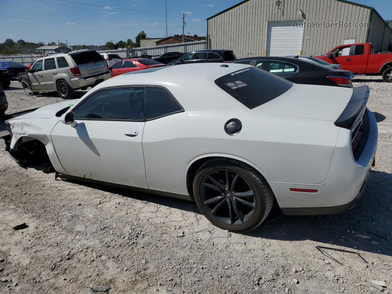 2017 Dodge Challenger Sxt White vin: 2C3CDZAG1HH651974